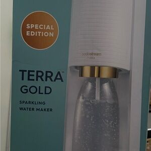 SodaStream Terra Gold Sparkling Water Maker